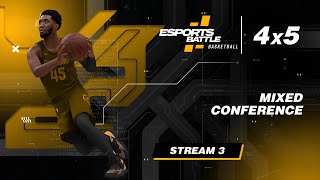 20241203  Mixed conference EBasketball ESportsBattle Stream 3 [upl. by Amat]