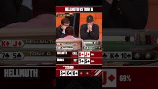 TonyG bluffs Hellmuth [upl. by Maren]