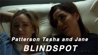 Patterson Tasha and Jane  Ashley Johnson amp Jaimie Alexander amp Audrey Esparza BLINDSPOT [upl. by Eitsud603]