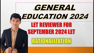 GENERAL EDUCATION BOOSTER LET REVIEWER FOR SEPTEMBER 2024 LET BOARD EXAM [upl. by Botzow]