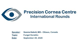 PCC Rounds 21 Fungal Keratitis [upl. by Suiluj]