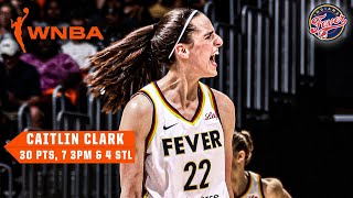 HIGHLIGHTS from Caitlin Clarks HUGE game in win vs Mystics 😤 30 PTS amp 7 3PM 🎯  WNBA on ESPN [upl. by Dworman249]