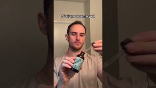 Part 1 how I use rosemary oil hairtransformation hair rosemaryoil [upl. by Newbill]