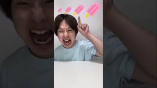 Chocolate vs small candy challenge 🤣 short trending foodchallenge viralshorts [upl. by Leribag695]