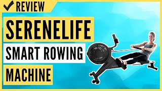 SereneLife Smart Rowing MachineHome Rowing Machine Review [upl. by Edge234]