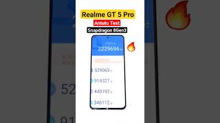 Realme GT 5 Pro Antutu Test OMG 😱🔥🔥🔥 [upl. by Yuu129]