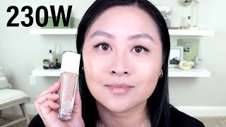 Lancome Teint Idole Ultra Wear Care and Glow Foundation 230W v3 [upl. by Ellerad]