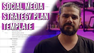 Social Media Marketing Strategy Template  TeamGantt [upl. by Hulbard]