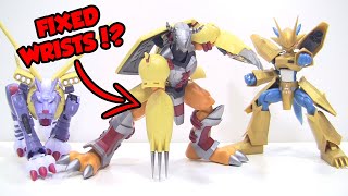 The Figurerise Standard Digimon Model Kits Are Awesome  WarGreymon Wrist Joint Fix [upl. by Arutek]