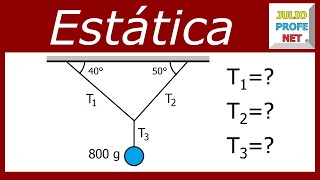 Problema de estática [upl. by Nospmis568]