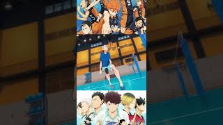 Volleyball Haikyuu Amazing Jump and Spike during practice volleyblock volleyball haikyuu anime [upl. by Raphael676]