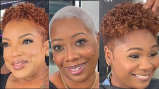 THÉ POWER OF A WOMAN  17 UNIQUE SHORT HAIRSTYLES amp HAIRCUTS FOR BLACK WOMEN ALL AGE  Somto Starr [upl. by Kcinomod203]