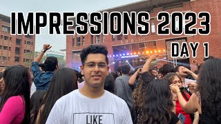 IMPRESSIONS23 DAY 1  JIIT NOIDA 62S FEST RETURNS AFTER 3 YEARS 😍 [upl. by Latyrc]