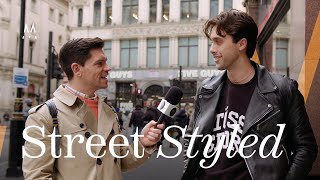 Best Mens Fashion in London  Street Styled [upl. by Ameh]