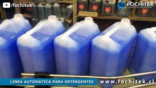 LINEA AUTOMÁTICA PARA DETERGENTES [upl. by Rolando]