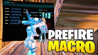 How to SETUP Prefire Macro For Fortnite  ft Virtue [upl. by Hedley]