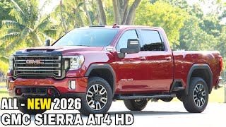 2026 GMC SIERRA AT4 HD  New Upgrades [upl. by Joella]