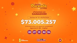 ¡Un correntino ganó 73 millones en la Poceada [upl. by Alioz272]