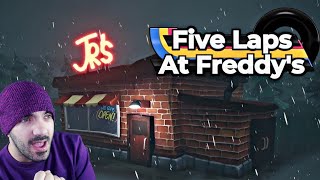 iTownGamePlay Reacciona a Five Laps at Freddys [upl. by Ursal]