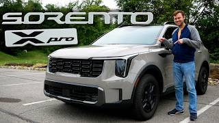 Review 2024 Kia Sorento XPro  A Telluride Alternative [upl. by Droffats]