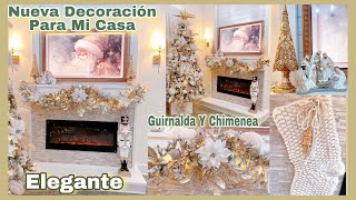 Nueva Decoración Navideña De Mi Casa 💫Como Decorar Una Guirnalda Elegante Navidad 2024 [upl. by Ahsekyw]