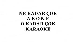 Açma Yaram Derin Derin KARAOKE [upl. by Reiniar]