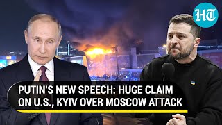 Putins 2nd Speech In 3 Days On Moscow Attack Why Would ISIS Attack Russia Only Ukraine Benefiting [upl. by Jamil]