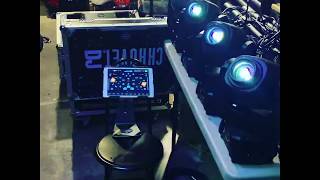 Mydmxgo with Chauvet Intimidator 260 spots [upl. by Xymenes791]