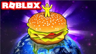 Ik MAAK De GROOTSTE HAMBURGER Ter WERELD In ROBLOX [upl. by Tamah]