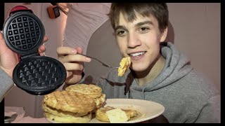 The SMALLEST Waffle Maker ever  Axel Webber [upl. by Delcina]