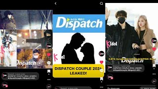 DISPATCH COUPLE 2024 LEAKED BTS JUNGKOOK  BLACKPINK ROSE  COUPLE 2024 [upl. by Luapnhoj440]