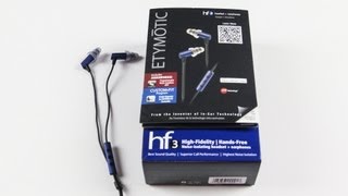 Etymotic hf3 InEar Headphone Review [upl. by Laet49]