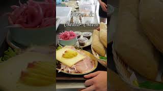 👨‍🌾🚜 Traditional English 🇬🇧 PLOUGHMANS LUNCH at the ROYAL OAK PUB lunch tasty pub viral [upl. by Anavas]