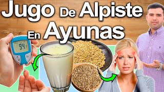 Jugo De Alpiste En Ayunas  Para Qué Sirve  Beneficios Para Tu Salud Y Belleza [upl. by Wilinski610]