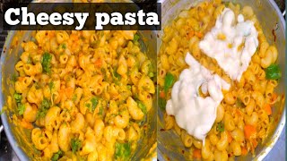 Simple Cheese Pasta Recipe  Creamy Cheese Pasta Recipe  Cheese Pasta Recipe In Indian [upl. by Pearla333]