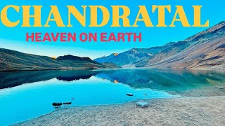 CHANDRATAL LAKE Trip To ManaliPart05 chandratal chandratallake manali travel spiti [upl. by Yennep]