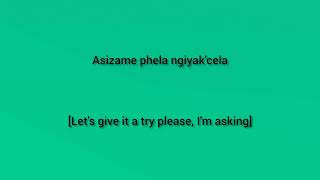 Sohlala Sisonke English Lyrics  Dlala Thukzin Zeh McGeba MK Productions [upl. by Aidnic]