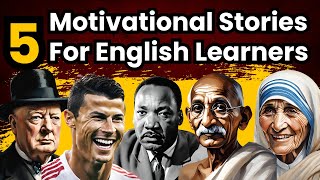 5 Success Stories  Learn English Through Story Level 1  Graded Reader  Story In English story [upl. by Doig]