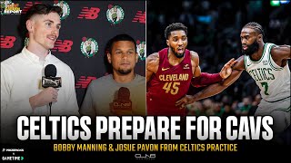 Celtics vs Cavaliers Early Takes and Predictions  Garden Report [upl. by Jakoba]