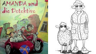 Amanda X Amanda und die Detektive Ein Hörbuch zum Mitlesen für Kinder von Joachim Friedrich [upl. by Osana]