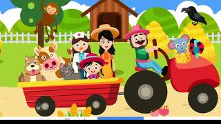 Farmer in the Dell  CoComelon Nursery Rhymes amp Kids Songs [upl. by Wilder]