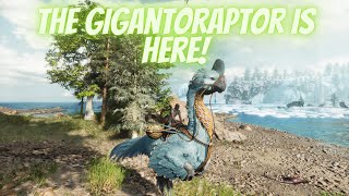 Gigantoraptor Showcase  Ark Survival Ascended [upl. by Rubia760]