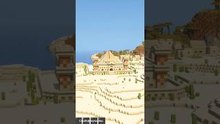 pyramid in Minecraft minecraft viral skyroad [upl. by Nhar78]