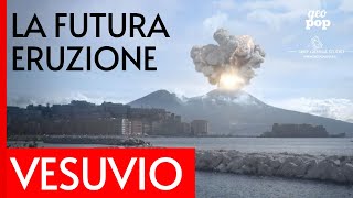 LA FUTURA ERUZIONE DEL VESUVIO  animazione realistica per un messaggio di PREVENZIONE [upl. by Austina]