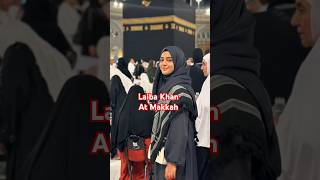 Laiba Khan At Baitullah  Umrah  Kaaba  Mecca  umrah laibakhan hajj ost trendingshorts [upl. by Anialad]