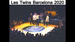 2020 Juste Debout  Les Twins BARCELONA 2 spilling water [upl. by Arrad]