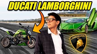 BUSCANDO MI NUEVA MOTO DEPORTIVA ðŸ˜ DUCATI LAMBORGHINI ðŸ˜± [upl. by Okorih950]