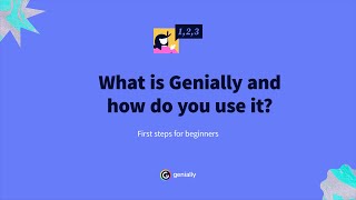 What is Genially and how do you use it  Tutorial and first steps for beginners ✍ [upl. by Darraj]