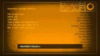 Portal 2 エンディング曲 quotNow I Only Want You Gonequot 日本語訳付 [upl. by Jemimah]