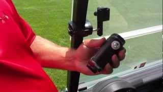 Laser Rangefinder Mount  Holder for Golf Carts Bushnell [upl. by Souza]